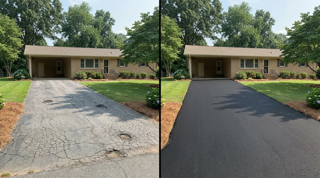 Asphalt vs Concrete Driveways in Winston-Salem: Which Handles Red Clay and Summer Heat?