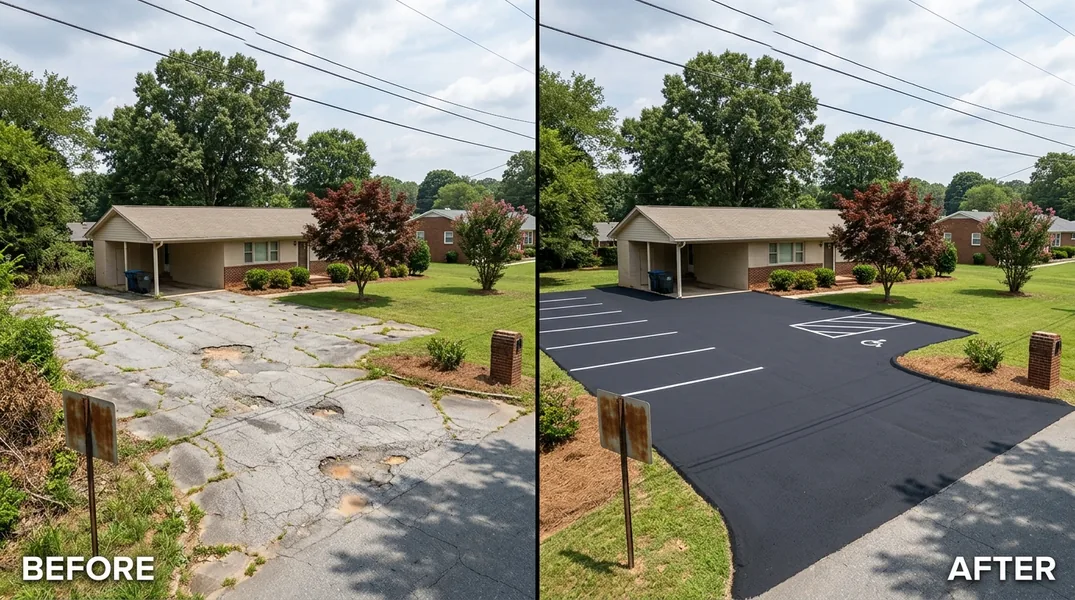 Overlay or Full Replacement? Fixing Alligator Cracking on Winston-Salem Driveways