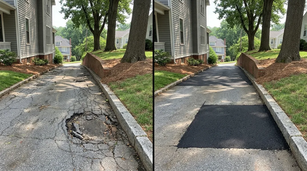 Potholes and Heaved Edges: When to Repair or Replace a Winston-Salem Driveway
