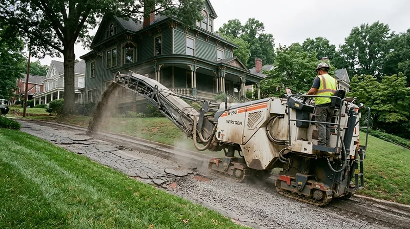 Asphalt Milling & Removal Winston-Salem